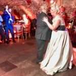 bride and groom first dance fife wedding band the dirty martinis at marlins wynd Edinburgh