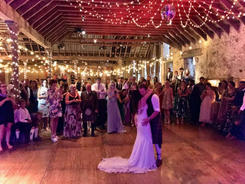 Your first dance at your wedding | The Dirty Martinis