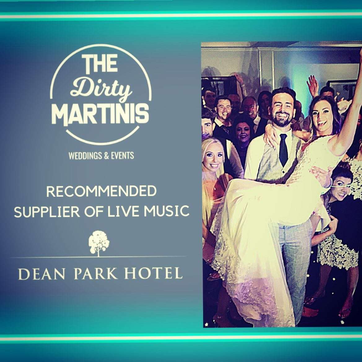 Dean Park Hotel recommended supplier for weddings and functions.