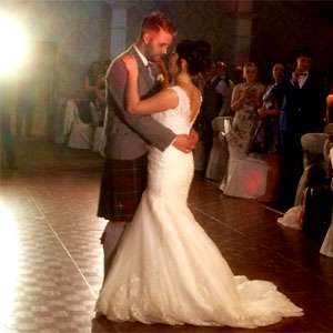 The Dirty Martinis bride groom first dance