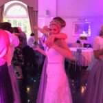 bride dancing fife wedding band the dirty martinis balbirnie house hotel